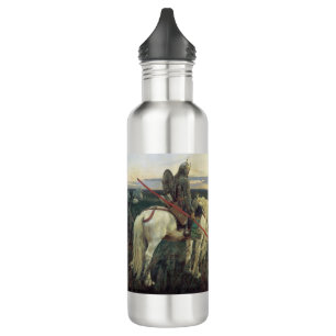 Mediaeval Knight at the Crossroads 710 Ml Water Bottle