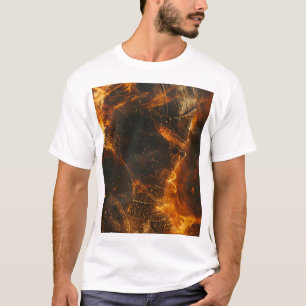 Mediaeval Knight Close-Up Illustration T-Shirt
