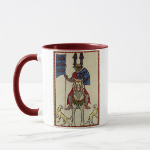 Mediaeval Knight Facing Forward Mug