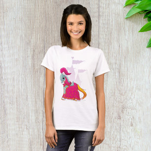 Mediaeval Knight Horse in Armour Fantasy T-Shirt