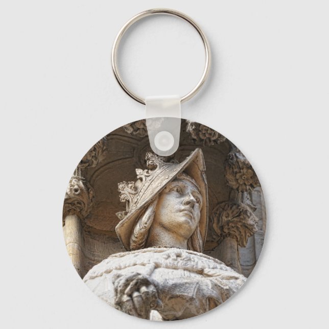 Mediaeval Knight Key Ring (Front)