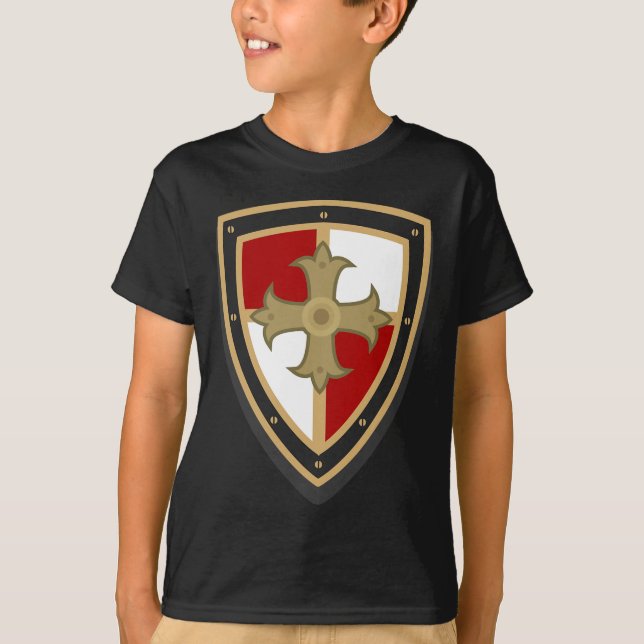 Mediaeval Knight - Mediaeval Renaissance Tunic  T-Shirt (Front)