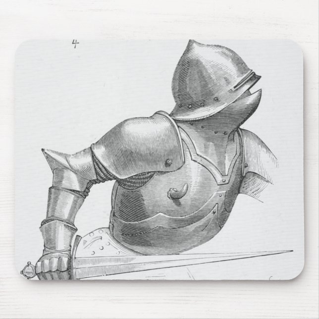 Mediaeval Knight Mouse Mat (Front)