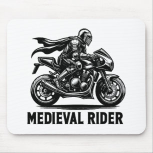 Mediaeval knight mouse mat