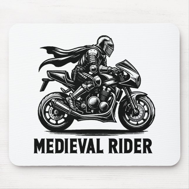 Mediaeval knight mouse mat (Front)