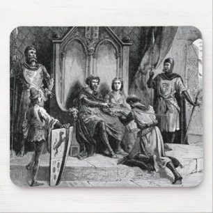 Mediaeval Knight Mouse Pad