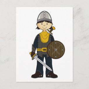 Mediaeval Knight Postcard
