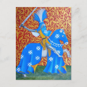 Mediaeval Knight Postcard