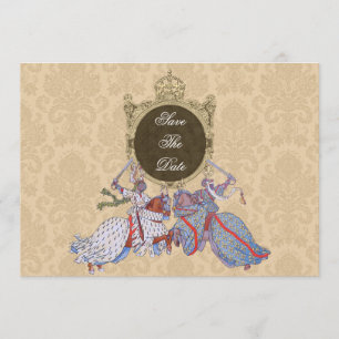 Mediaeval Knight Save The Date Cards