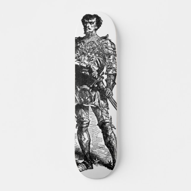 Mediaeval Knight Skateboard (Front)