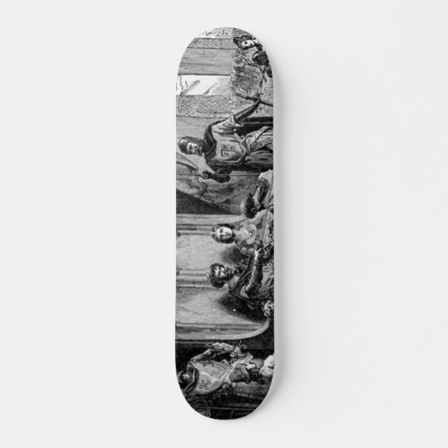 Mediaeval Knight Skateboard (Front)
