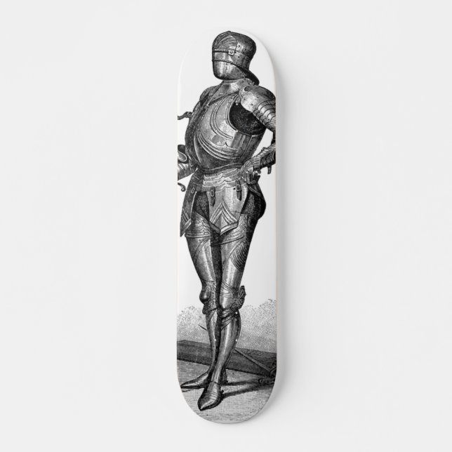 Mediaeval Knight Skateboard (Front)