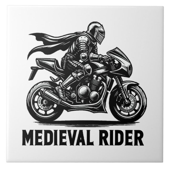 Mediaeval knight tile (Front)