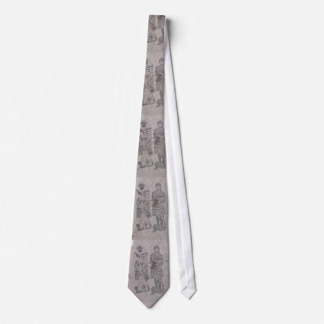 Mediaeval Knights Graffiti Tie (Front)