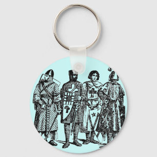 Mediaeval Knights Key Ring