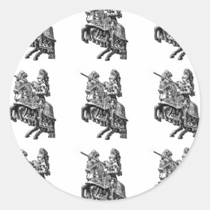 Mediaeval Knights Knight Pattern Stickers