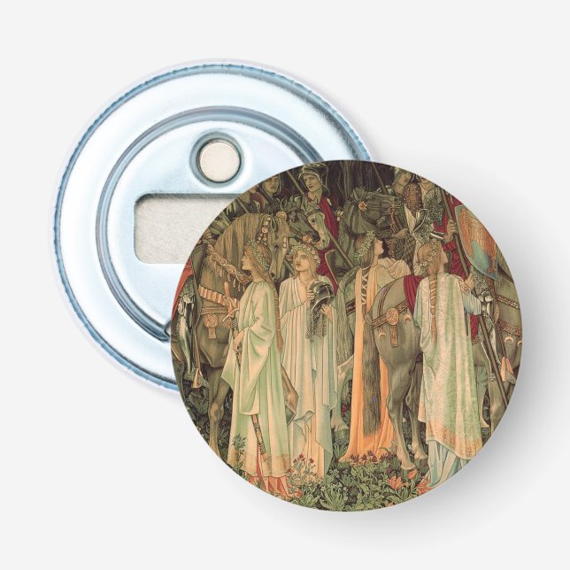 Mediaeval Knights of the Round Table Bottle Opener (Front)