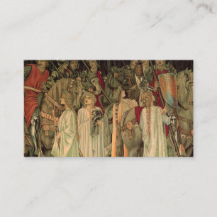 Mediaeval Knights of the Round Table Enclosure Card