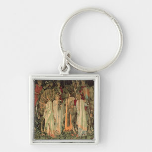 Mediaeval Knights of the Round Table Key Ring