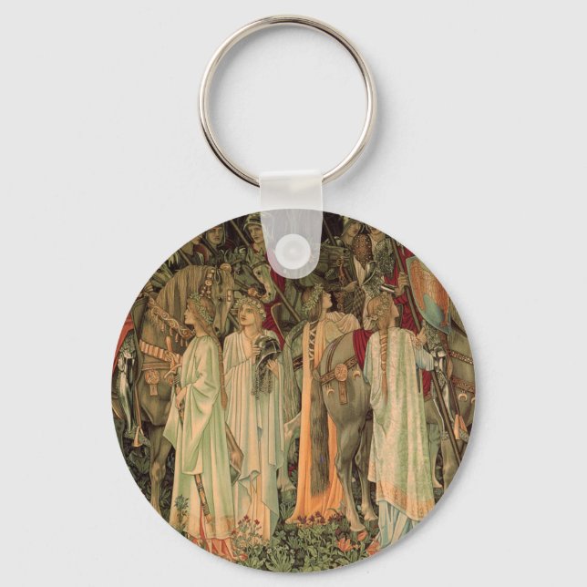 Mediaeval Knights of the Round Table Key Ring (Front)