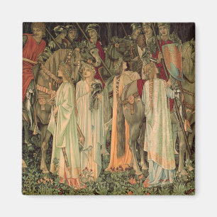 Mediaeval Knights of the Round Table Magnet