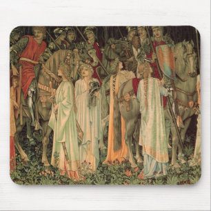 Mediaeval Knights of the Round Table Mouse Mat