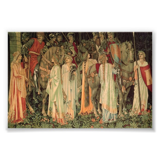 Mediaeval Knights of the Round Table Photo Print (Front)