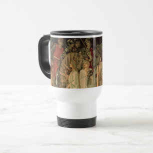 Mediaeval Knights of the Round Table Travel Mug