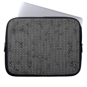 Mediaeval Knights Templar Chain Mail effect Laptop Sleeve