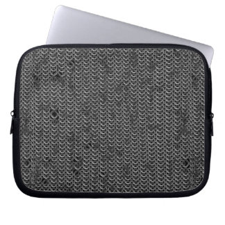Mediaeval Knights Templar Chain Mail effect Laptop Sleeve
