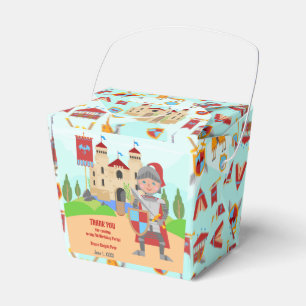 Mediaeval Knights Tournament Birthday Party Favour Box