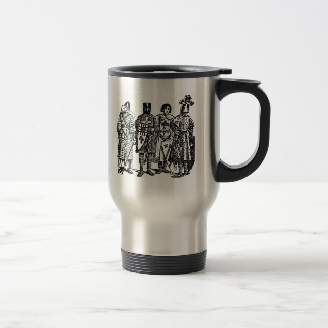 Mediaeval Knights Travel Mug (Right)