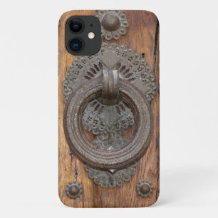 Mediaeval Knocker on Old Spanish Wooden Door iPhone 11 Case