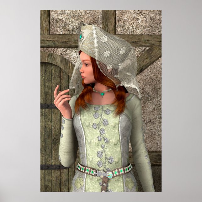 Mediaeval Lady Poster (Front)