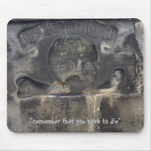 Mediaeval Latin gravestone Mouse Mat