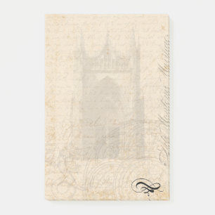Mediaeval Letterhead - Palimpsest Post-it Notes