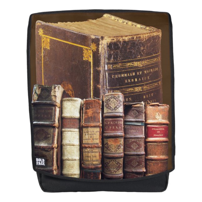 Mediaeval Library and Books of Antiquity Backpack (Front)