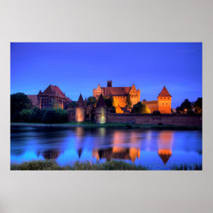 Mediaeval Malbork Castle Poster