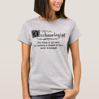 Mediaeval Master Archaeologist T-Shirt