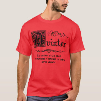 Mediaeval Master Aviator T-Shirt