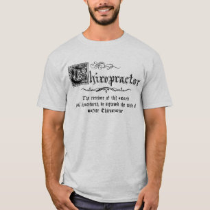 Mediaeval Master Chiropractor  T-Shirt