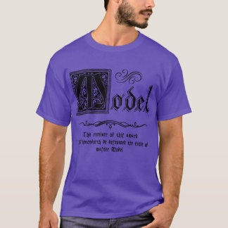 Mediaeval Master Model T-Shirt