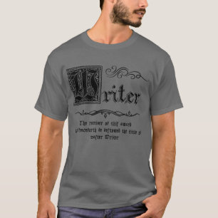 Mediaeval Master Writer T-Shirt