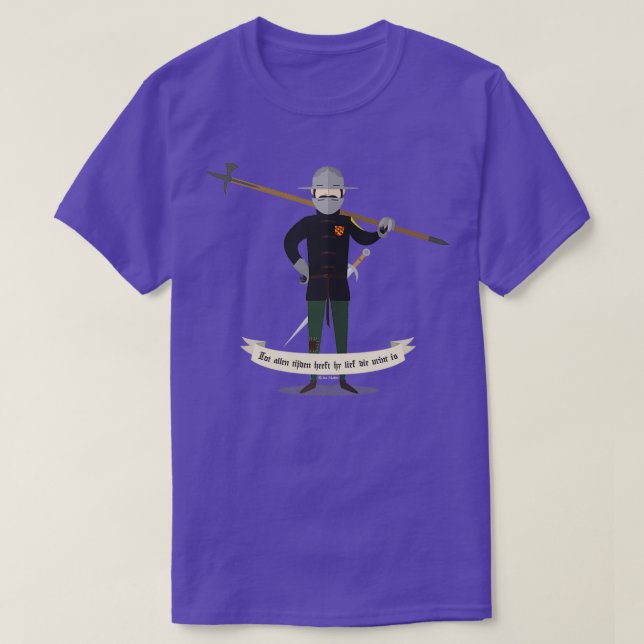 Mediaeval mercenary 1 T-Shirt (Design Front)