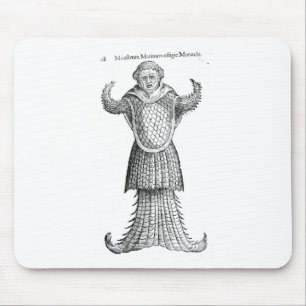 Mediaeval Monkfish Mouse Mat
