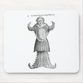 Mediaeval Monkfish Mouse Mat