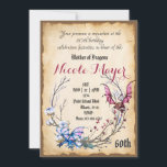 Mediaeval Mother of Dragon 60th Birthday Invitatio Invitation<br><div class="desc">This one-of-a-king mediaeval-style invitation is the perfect start for an epic 60th birthday party! Perfect for dragon lovers!</div>