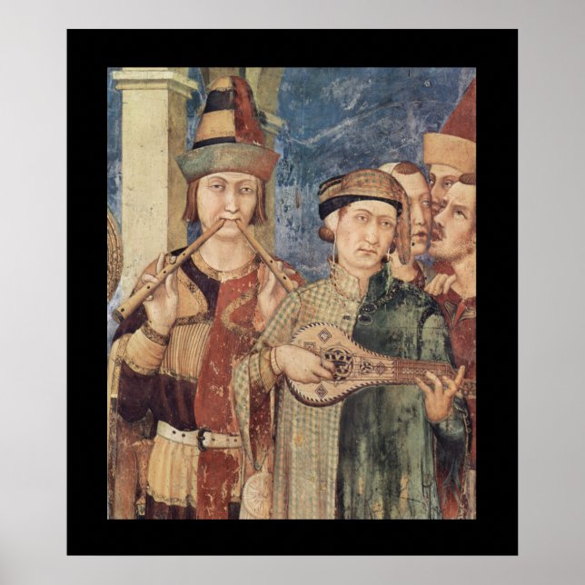 Mediaeval Musicians Poster (Front)