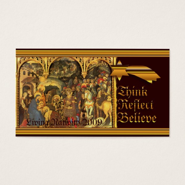 Mediaeval Nativity (Front)