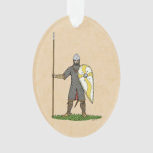 Mediaeval Norman Knight Circa 1066 Ornament